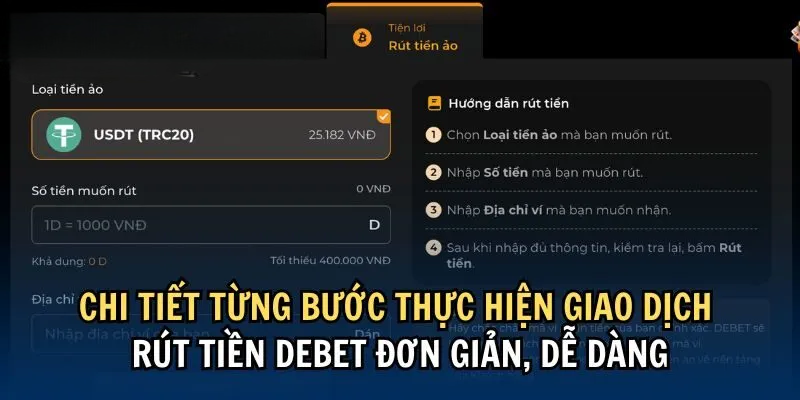 Giải Trí Thả Ga, Rút Tiền Debet Thưởng Nóng Liền Tay
